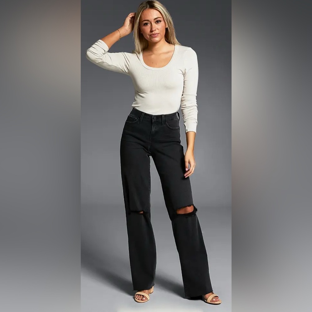 Fit No. 53 Wide Leg Stretch Jean
BUCKLE BLACK 28/34 black